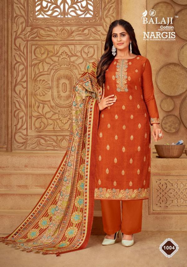 Balaji Nargis Pashmina Designer Exclusive Dress Material